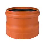 Conexión a tubería de gres (manguito) PVC Ostendorf/Crearplast-Sistema KG, DN/OD 315 mm